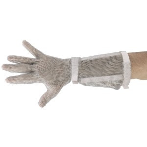 Paderno 48506-01 Butcher's Chainmail Glove, Size Small
