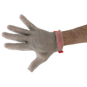 Paderno 48505-02 Chainmail Butcher's Glove, Size M