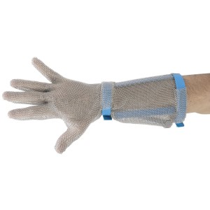 Paderno 48506-03 Butcher's Chainmail Glove, Size Large