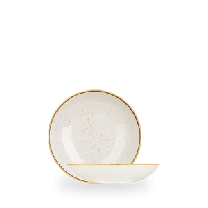 Churchill Stonecast Barley White Coupe Bowl SWHSEVB71, 18.2 cm