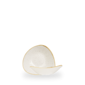 Миска трикутна Churchill Stonecast Barley White SWHSTRB61, 15,3 см