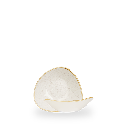 Миска трикутна Churchill Stonecast Barley White SWHSTRB61, 15,3 см