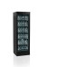 Tefcold CEV425 BLACK Refrigerated Cabinet, 347 L