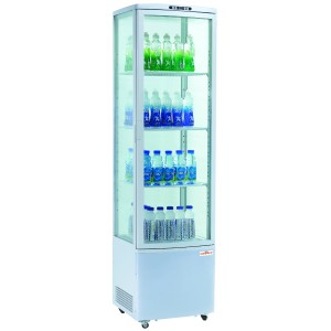 Шафа холодильна Frosty RT280L, шафа-вітрина зі скляними дверима
