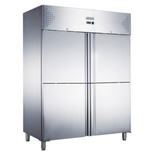 Шафа холодильна чотиридверна GoodFood GF-GN1410TNM-HC