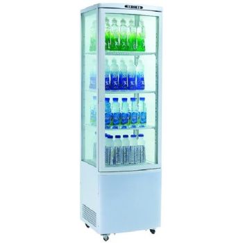 Шафа - вітрина холодильна EWT INOX RT280L (БН)