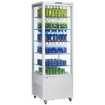 Шафа-вітрина холодильна EWT INOX RT500L (БН)