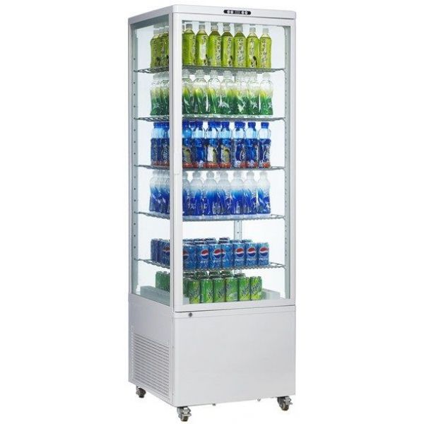 Шафа-вітрина холодильна EWT INOX RT500L (БН)