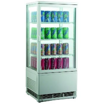 Шафа-вітрина холодильна EWT INOX RT78L (БН)