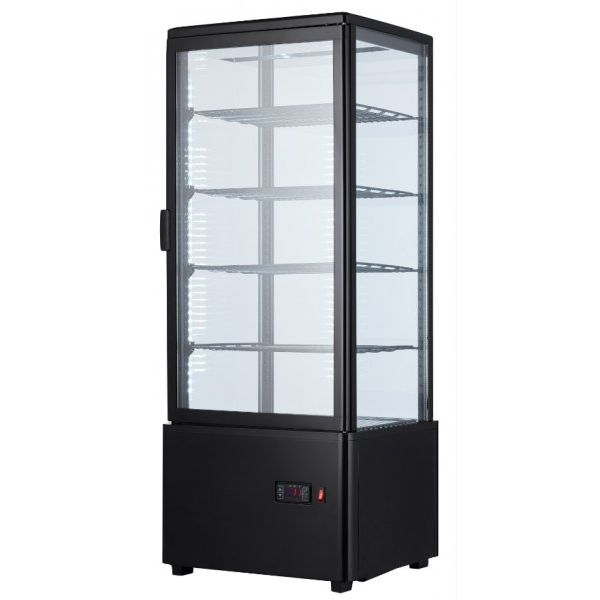Шкаф-витрина холодильный кондитерский REEDNEE RT98B black