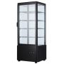 Шкаф-витрина холодильный кондитерский REEDNEE RT98B black