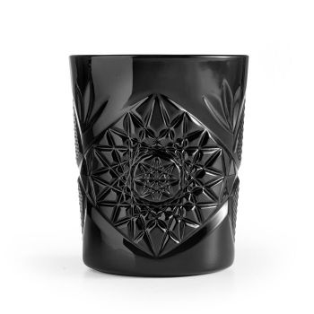 Склянка низька чорна Libbey DOF серія Hobstar Black 928389 (355 мл)