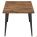 AMF Cherry 800 Table, Black Graphite/Livorno Oak, Art. 221176
