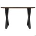 AMF Daisy 1200 Table, Black Graphite/Livorno Oak, Art. 221383