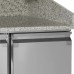 Tefcold PT1200-I Refrigerated Pizza Prep Table, 370 L