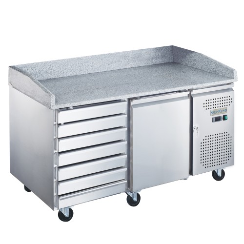 GoodFood GF-PZ1610TN-HC Refrigerated Pizza Prep Table