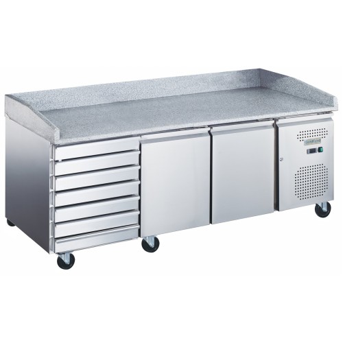 GoodFood GF-PZ2610TN-HC Refrigerated Pizza Prep Table