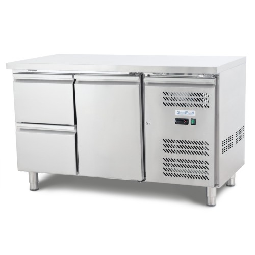 Стіл холодильний GoodFood GF-GN2110TN-HC дві шухляди