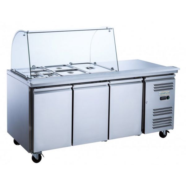 Стіл холодильний GoodFood GF-GN3100SALGC-HC
