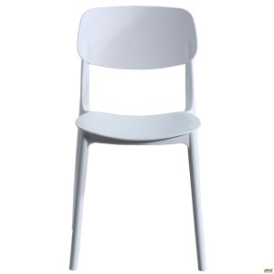 AMF Cooper White Plastic Chair, Art. 555376