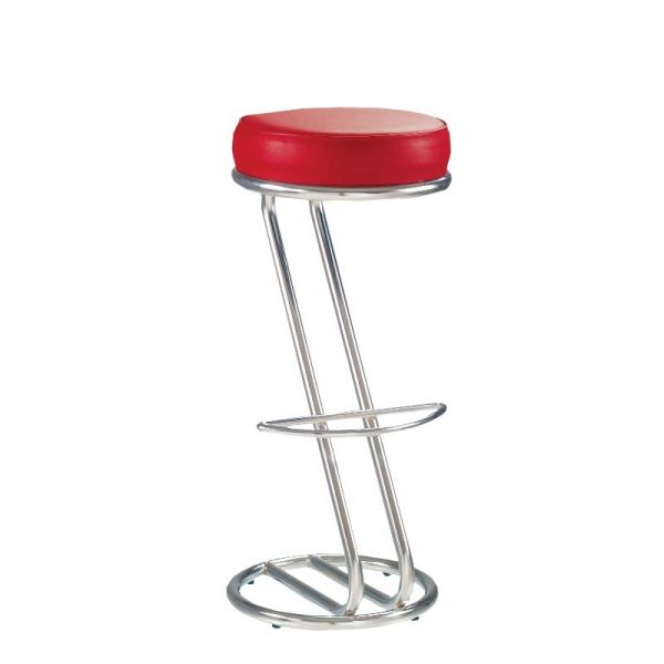 Стул для бара ZETA HOKER CHROME (BOX-2)