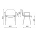Nowy Styl ISO Arm Chrome Visitor Chair