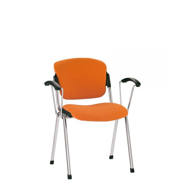 Стілець ERA PLAST ARM CHROME (BOX)