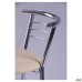 AMF Marcos High Stool, Chrome, Napoli N-17, art. 050815