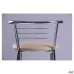 AMF Marcos High Stool, Chrome, Napoli N-17, art. 050815