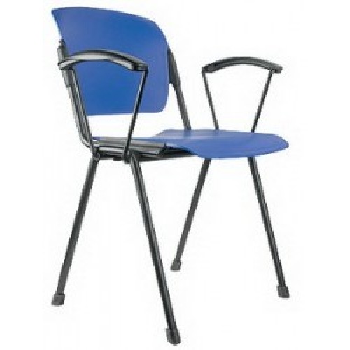 Стул для посетителей Nowy Styl Era plast arm black