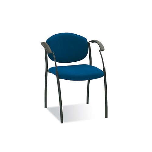 Nowy Styl Split Black Visitor Chair
