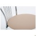 AMF Vanessa Chrome Chair, Beige Faux Leather, art. 218681