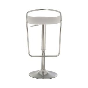 Стілець барний Nowy Styl Campari chrome V-28 сірий