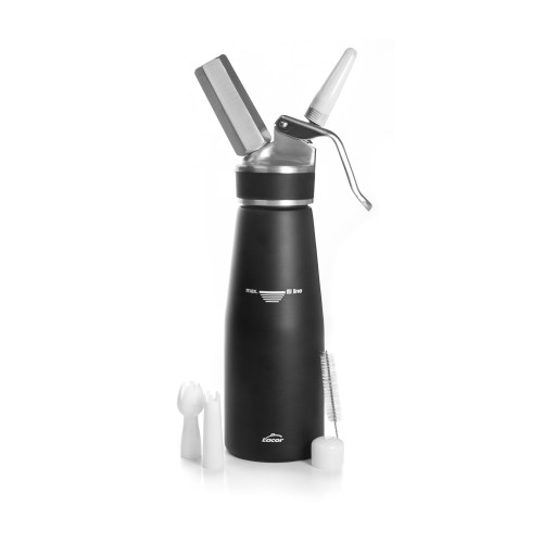 Сифон для вершків Lacor 68605 Black, 1 л