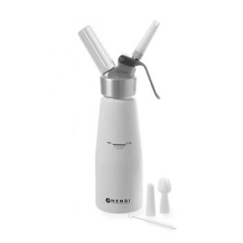 Сифон для сливок Kitchen Line ø80x(H)260 0,5 л Hendi (588369)