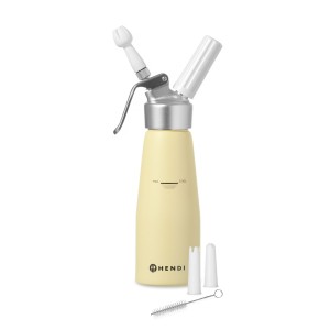 HENDI Kitchen Line Cream Whipper 0.5 L Pastel Yellow 975855