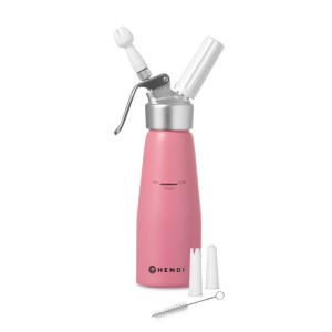HENDI Kitchen Line Cream Whipper 0.5 L Pastel Pink 975886