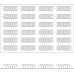 Silikomart SQ028/YL 'Surf' Silicone Mould, 24 Cavities x 100 ml