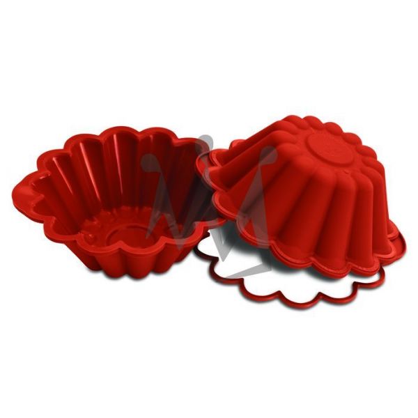 Силіконова форма кекс Silikomart SFT514/C (14 см)