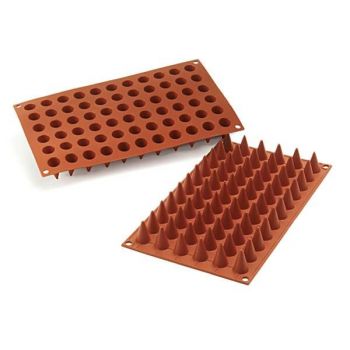Силіконова форма конус Silikomart SF131/C (d1,8 см, h3 см)
