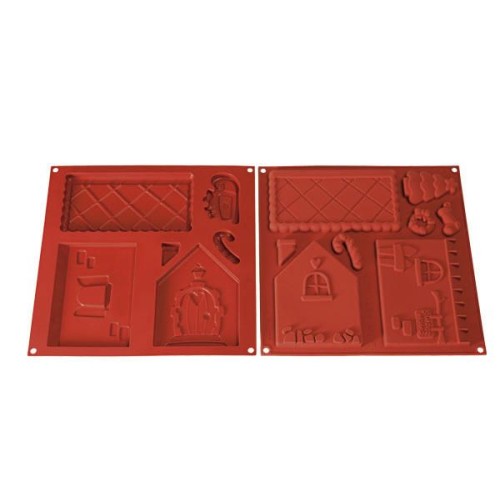 Силіконова форма солодкий будиночок Silikomart HSH01 (18х11,5х16 см)