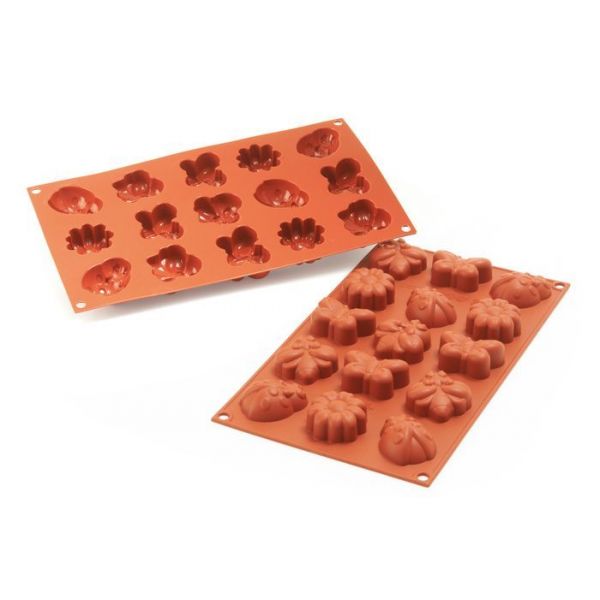 Силіконова форма весна Silikomart SF135/C (5х3,8 см)
