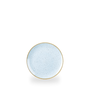 Churchill Stonecast Duck Egg Blue Coupe Plate SDESEVP61, 16.5 cm