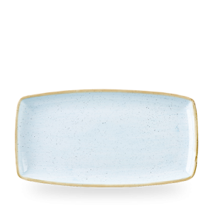Довгасте блюдо Churchill Stonecast Duck Egg Blue SDESOP141, 34,5×18,5 см