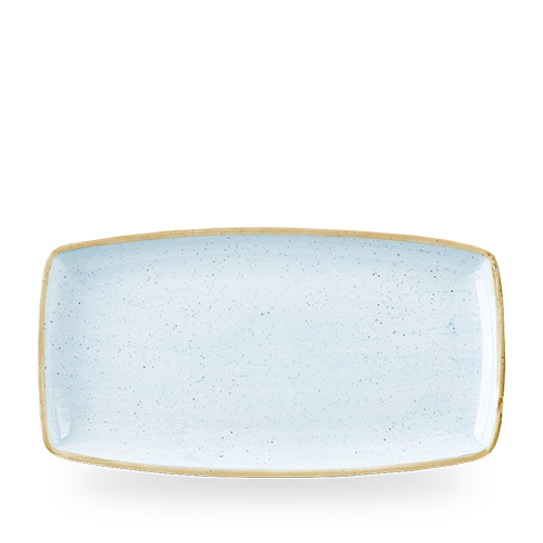 Довгасте блюдо Churchill Stonecast Duck Egg Blue SDESOP141, 34,5×18,5 см