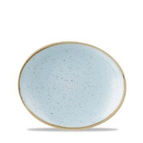 Тарілка Churchill серія Stonecast Duck Egg Blue SDESOP71 (овальна, 19,2 см)
