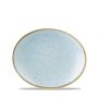 Тарілка Churchill серія Stonecast Duck Egg Blue SDESOP71 (овальна, 19,2 см)