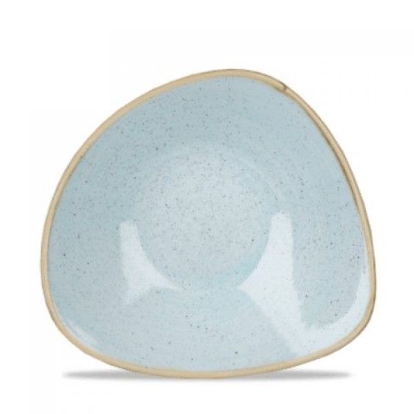 Тарілка Churchill серія Stonecast Duck Egg Blue SDESTRB91 (глибока, трикутна, 23,5 см, 600 мл)