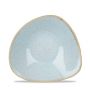 Тарілка Churchill серія Stonecast Duck Egg Blue SDESTRB91 (глибока, трикутна, 23,5 см, 600 мл)