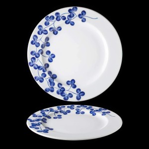 G.Benedikt Indigo Clover MIR2131-X8850 Flat Plate, 31 cm
